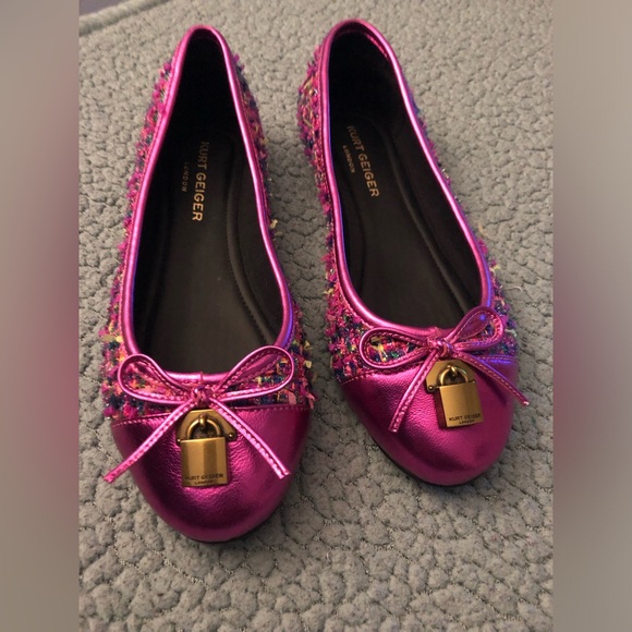 KURT GEIGER LONDON EAGLE BALLET FLAT NWOT
